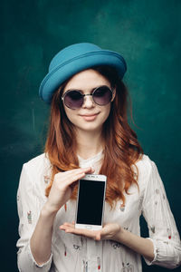 Young woman using mobile phone