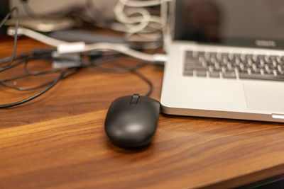 Computer mouse on the desk