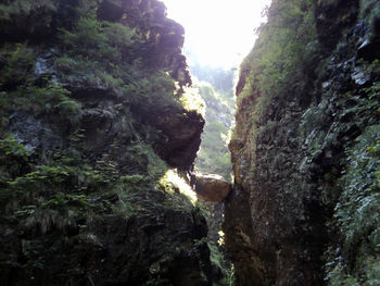 Scenic view of rock formation