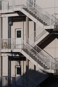 Low angle view of staircase