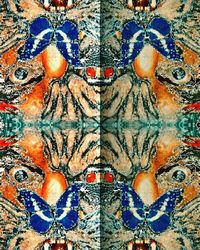 Full frame shot of patterned wall