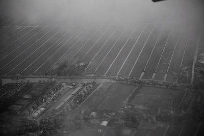 Aerial view of city