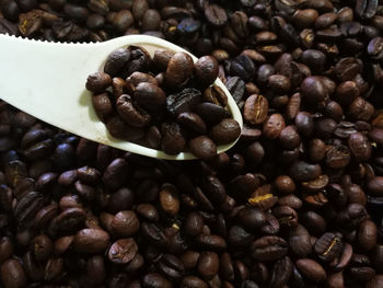 Full frame shot of coffee beans