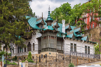 Building of chaliapin house in kislovodsk, russia