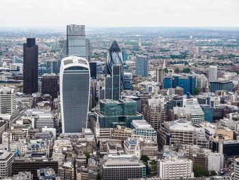 Aerial view of cityscape