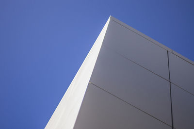 Low angle view of building against clear sky