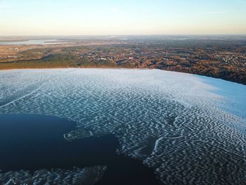 Aerial view of landscape