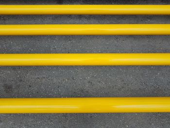 Full frame shot of yellow road