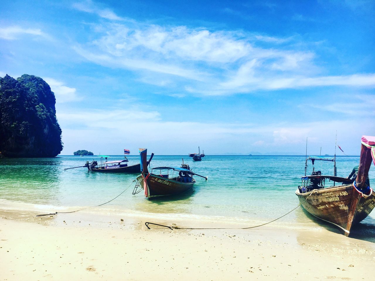 VIEW OF BEACH AGAINST SKY