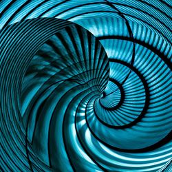 Full frame shot of spiral staircase