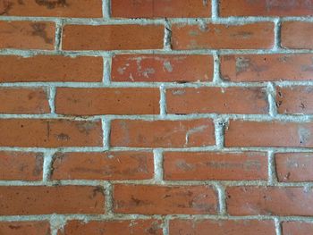 Full frame shot of brick wall