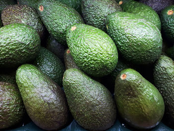 Full frame shot of fruits at market stall