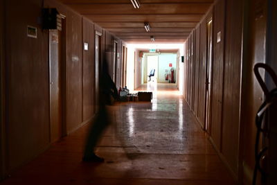 Corridor of building