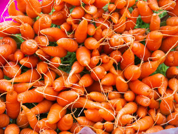 Full frame shot of tomatoes for sale at market stall