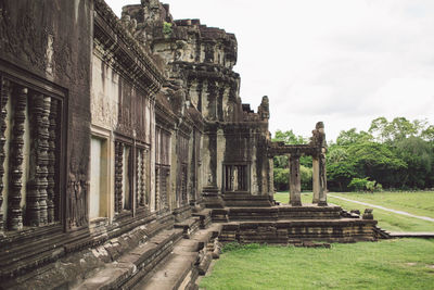 Old temple against sky