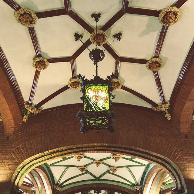 indoors, low angle view, ceiling, architecture, built structure, ornate, chandelier, place of worship, hanging, design, religion, lighting equipment, directly below, pattern, spirituality, architectural feature, decoration, church, no people