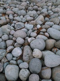 Full frame shot of stones