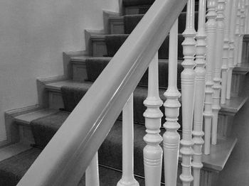 Close-up of staircase