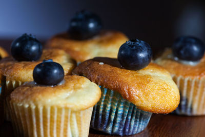 Close-up of cupcakes