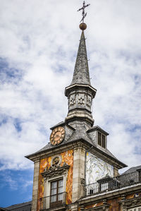 Low angle view of a temple
