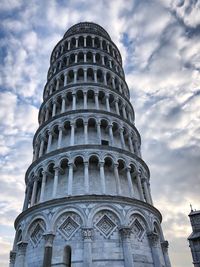 Low angle view of historical building against sky