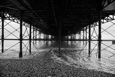 Foundation of brighton pier