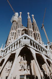 Low angle view of building against sky