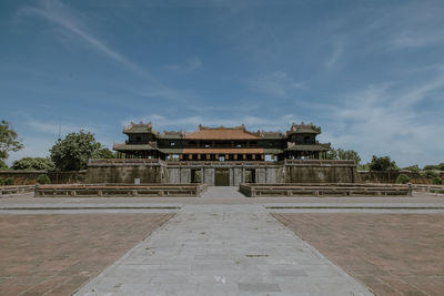 View of historical building against sky