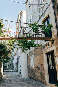 Low angle view of old building