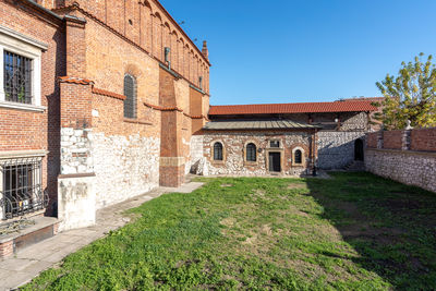 Exterior of old building