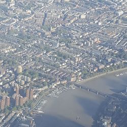 Aerial view of cityscape