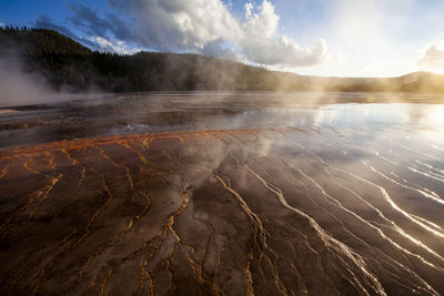 Yellowstone's geysers and thermal vents