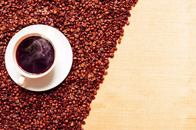 Close-up of coffee cup