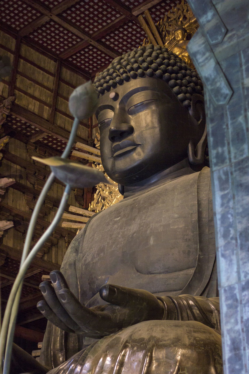 STATUE OF BUDDHA IN BUILDING