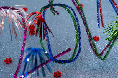 Close-up of christmas decoration