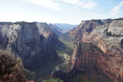 Panoramic view of landscape