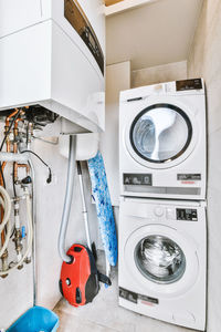 Close-up of machine part