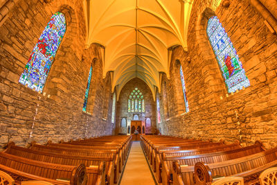 Interior of cathedral