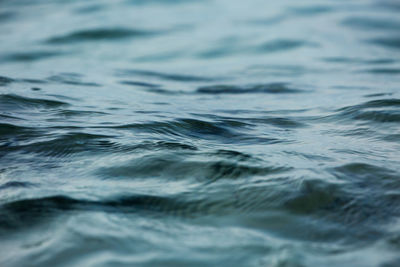 Full frame shot of rippled water