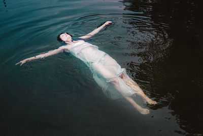 Girl in water 