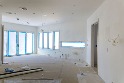 Interior of bathroom