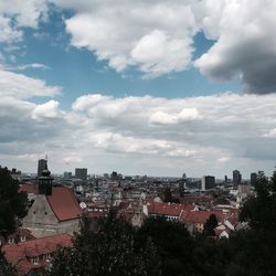 Cityscape against sky