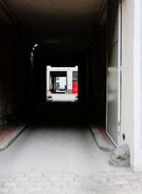 Corridor of building