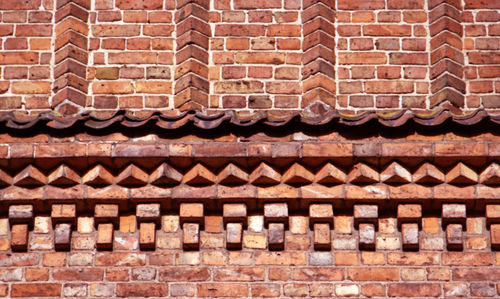 Full frame shot of brick wall