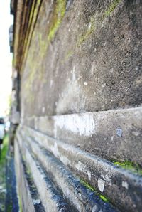 Close-up of wall