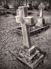 View of a cemetery