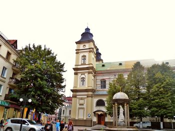 Low angle view of a church