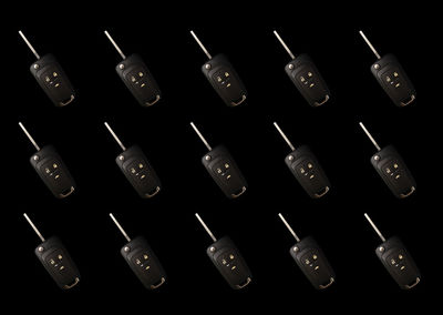 Close-up of empty seats