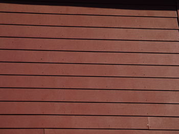 Full frame shot of wooden wall