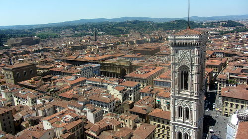 Aerial view of cityscape